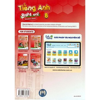 Sách Tiếng Anh 8 Right On - Student Book (2023)
