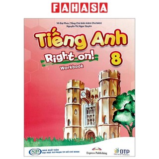 Sách tiếng anh 8 right on - workbook