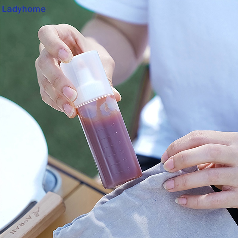 Lady mini sauce gia vị hộp đựng gia vị di động bóp chai đựng dầu tương cà máy rút mù tạt nhà bếp dã ngoại bento tiện ích vn