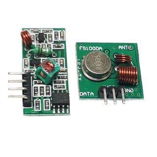 Bộ mô đun thu phát không dây 315mhz 433mhz rf 5v dc 433mhz tự làm