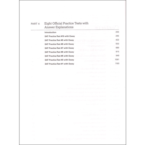 The Official SAT Study Guide, 2020 Edition