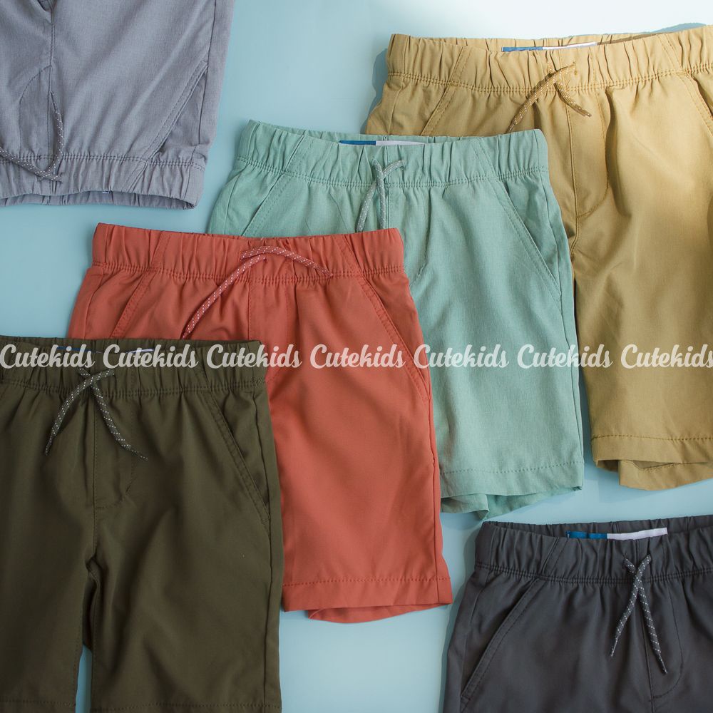 Quần short Old Navy lưng thun dây rút bé trai