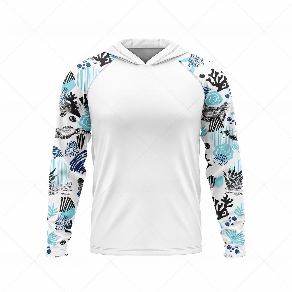 Áo Thun Tay Dài Có Mũ Trùm Thoáng Khí Chống Nắng Thời Trang Mùa Hè Cho Nam