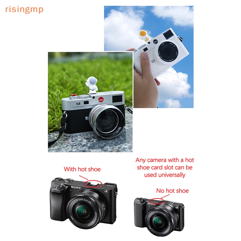 Phim hoạt hình nắp bảo vệ giày nóng máy ảnh slr nắp giày nóng chống bụi chụp ảnh hoạt hình dễ thương