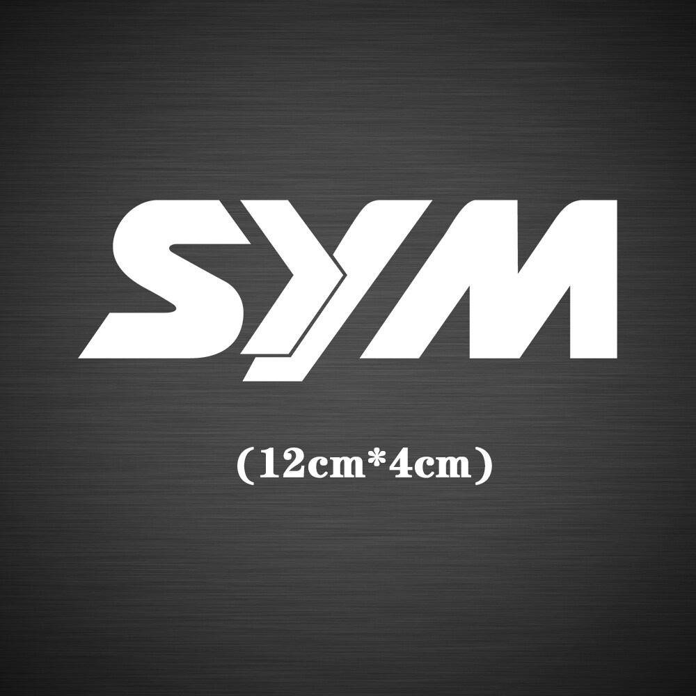 Đối với sym vf3i motorcycle reflective sticker sym logo biểu tượng decal phụ kiện trang trí xe máy đầu bên thân gương chiếu hậu