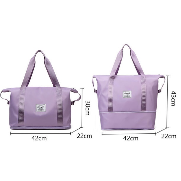 Túi du lịch Túi thể thao không thấm nước Túi tập thể dục Oxford Vải đơn giản phù hợp với thời trang nóng