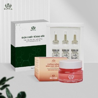 Combo kem chống nắng Dr Ánh sinh học và tế bào gốc dành do mọi loại da