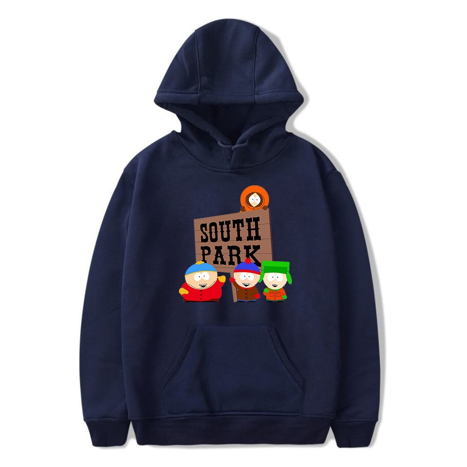 Áo hoodie in hình nam và nữ dễ thương kawaii anime s-south park sweatshirt