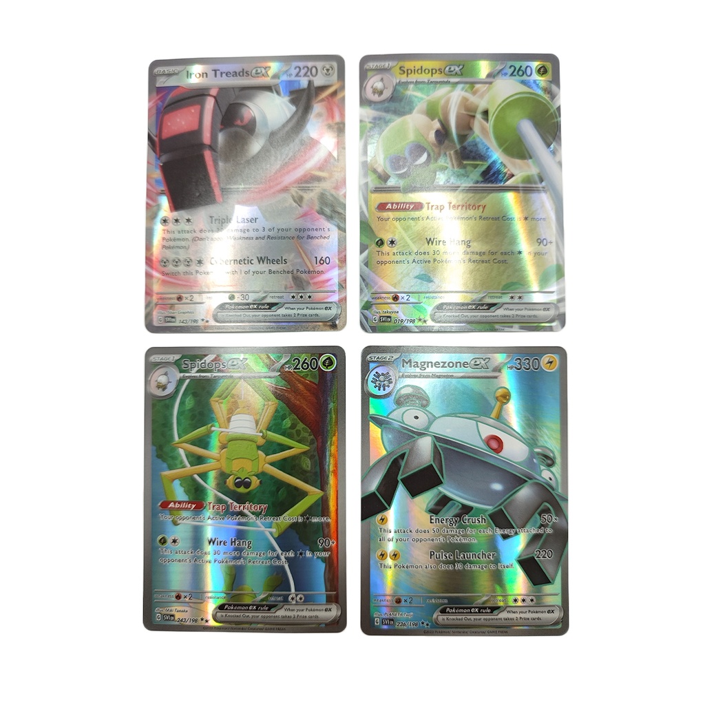 324 cái thẻ pokemon tiếng anh scarlet violet trading game card series booster box collections đồ chơi cho trẻ em