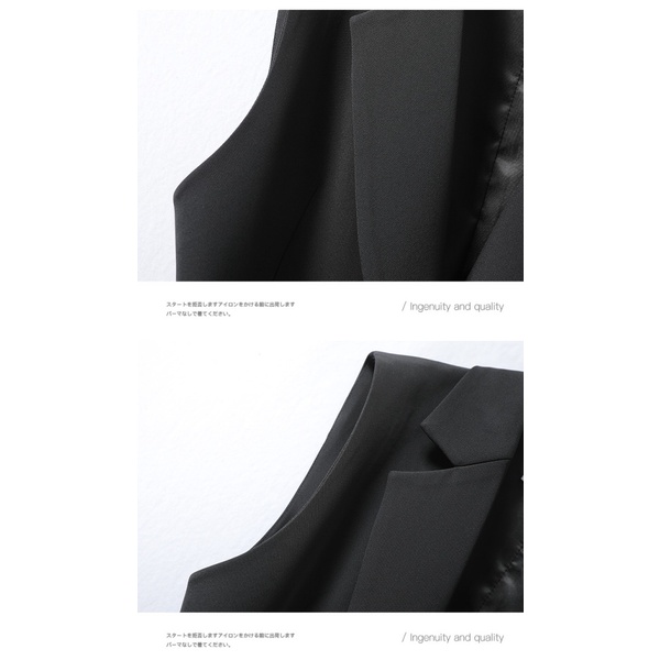 Áo Khoác Vest Không Tay Dáng Ôm Thời Trang Xuân Hè Hàng Mới Dành Cho Bạn Nữ