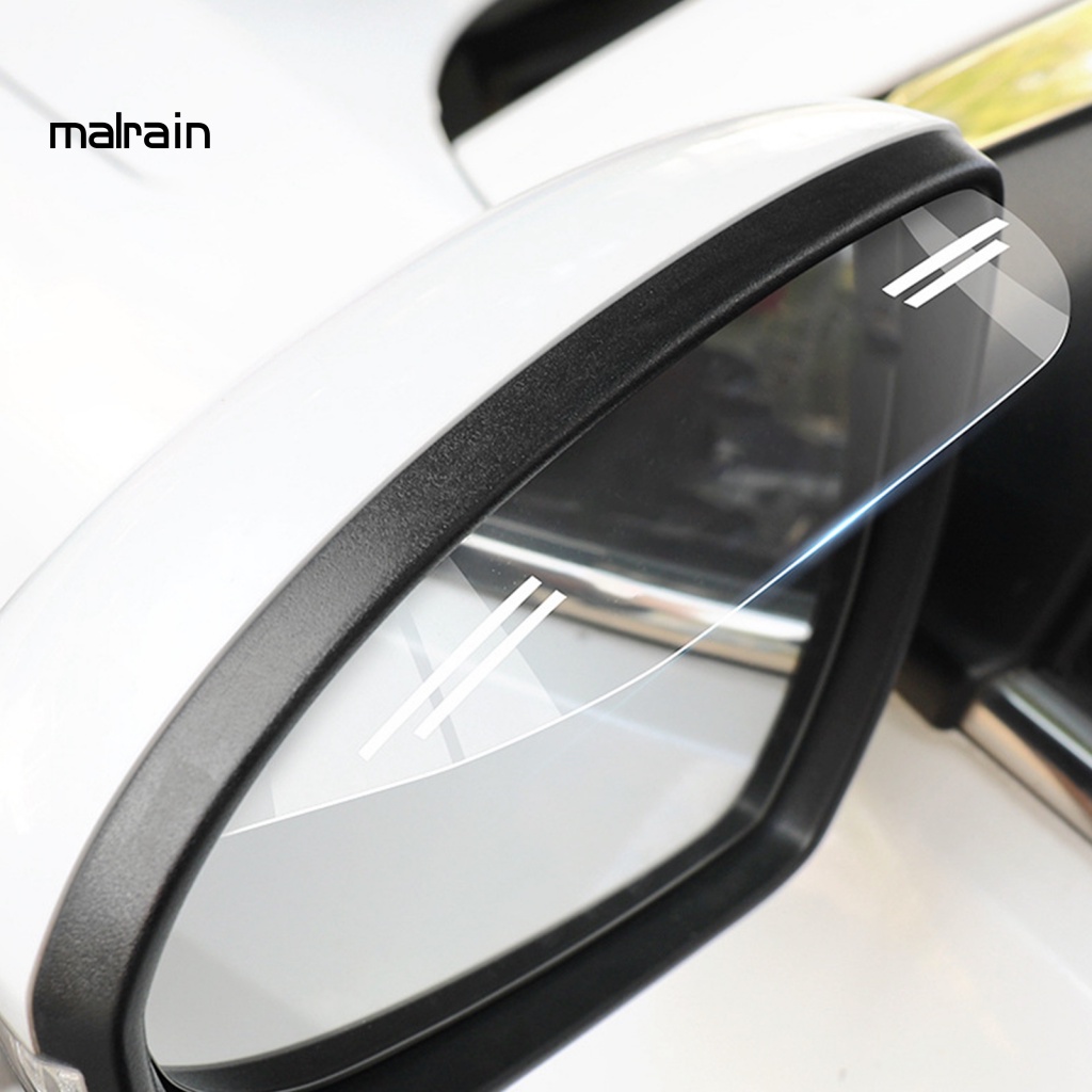 1 Cặp Miếng Dán Bảo Vệ Kính Chiếu Hậu Xe Hơi Chống Nước Mưa Tiện Dụng