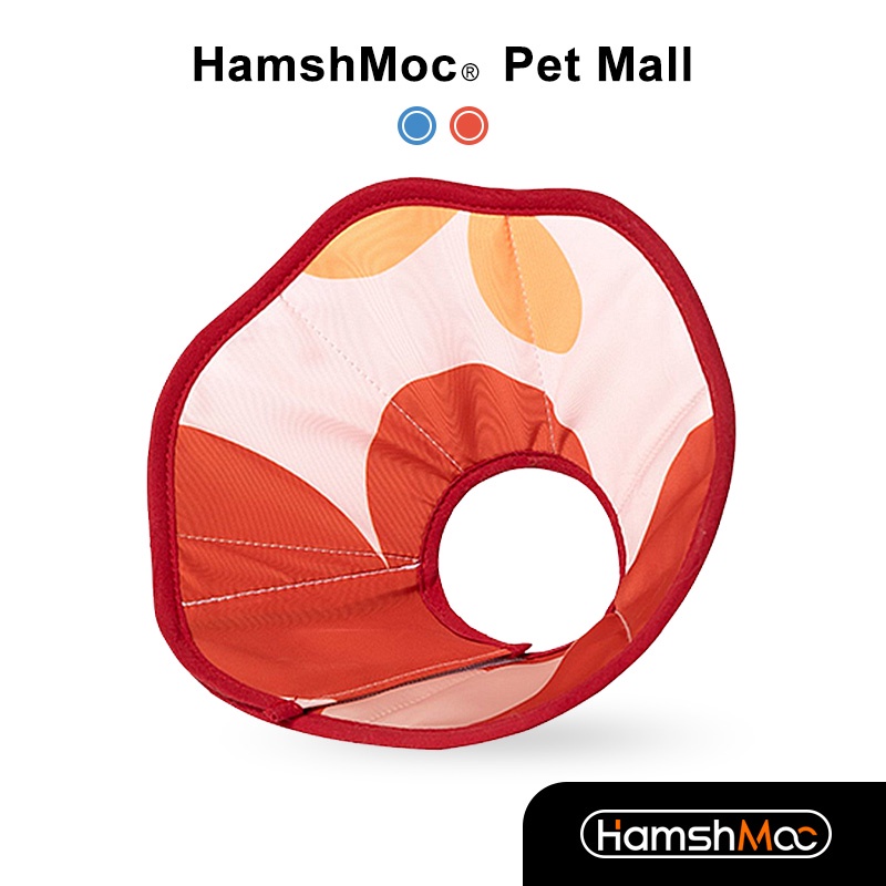 HamshMoc Vòng Cổ Hình Nónc Chống Nước Chống Cắn Có Thể Điều Chỉnh Cho Thú Cưng
