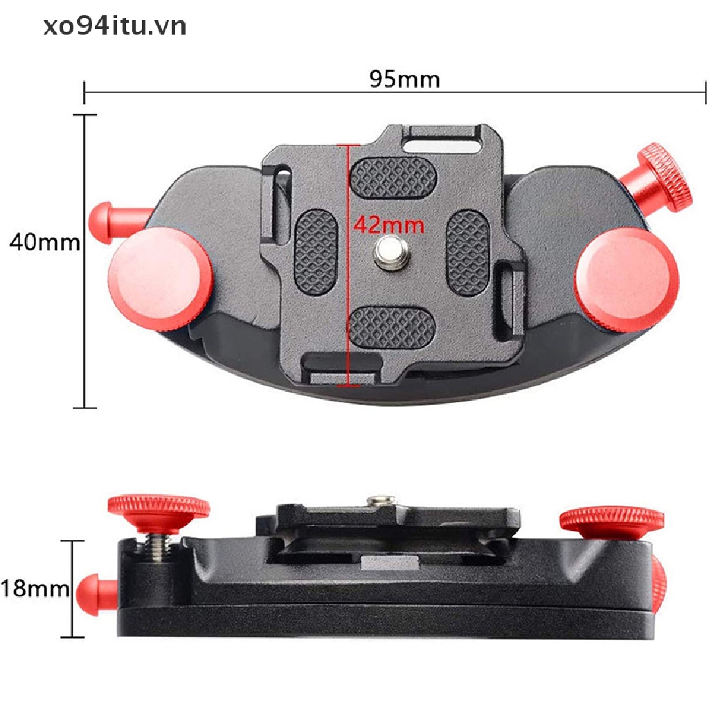 Kẹp Kim Loại Tháo Lắp Nhanh Gắn Thắt Lưng Máy Ảnh