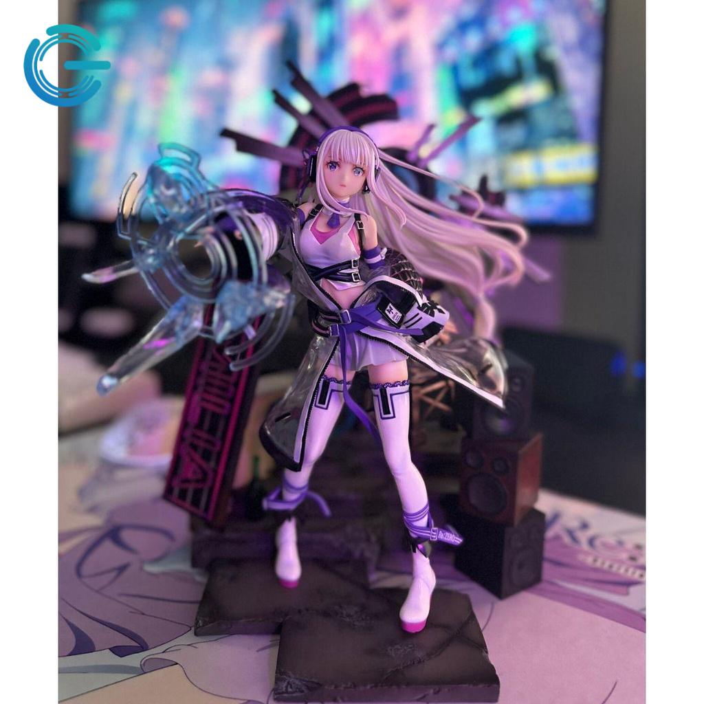 Mô hình Shibuya Scramble Figure Emilia Neon City Ver dòng Re Zero 1/7 scale figure nguồn Nhật RZAS03