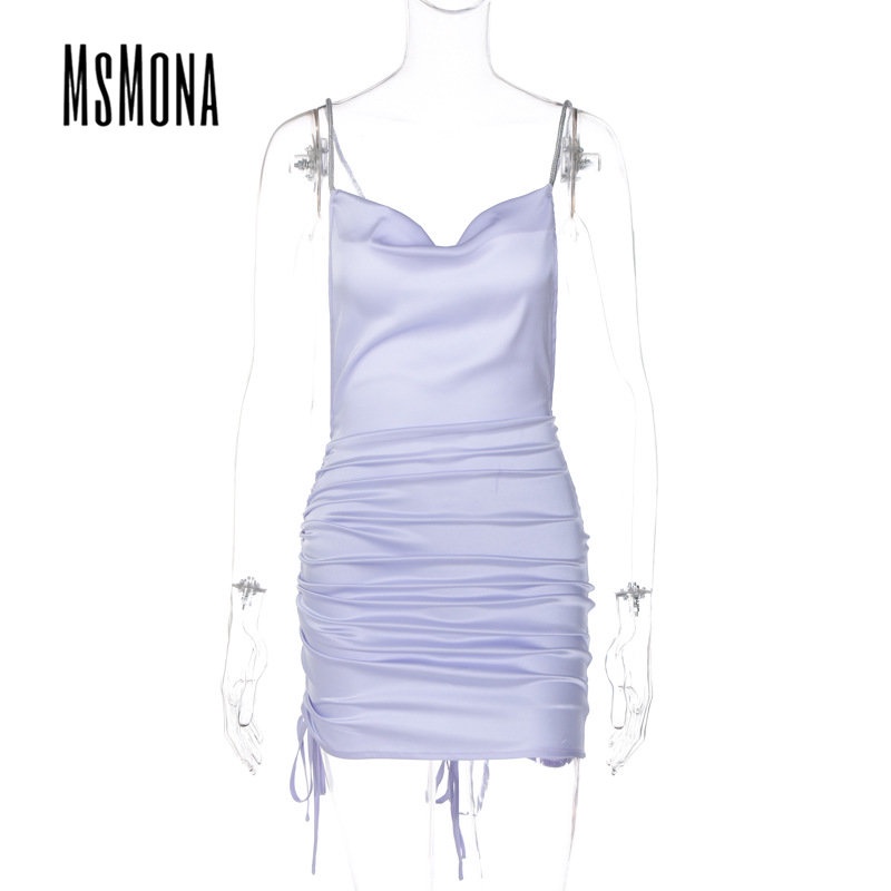 Đầm Mini Không Tay Màu Trơn Dáng Ôm Gợi Cảm Thời Trang 2023 Cho Bạn Gái