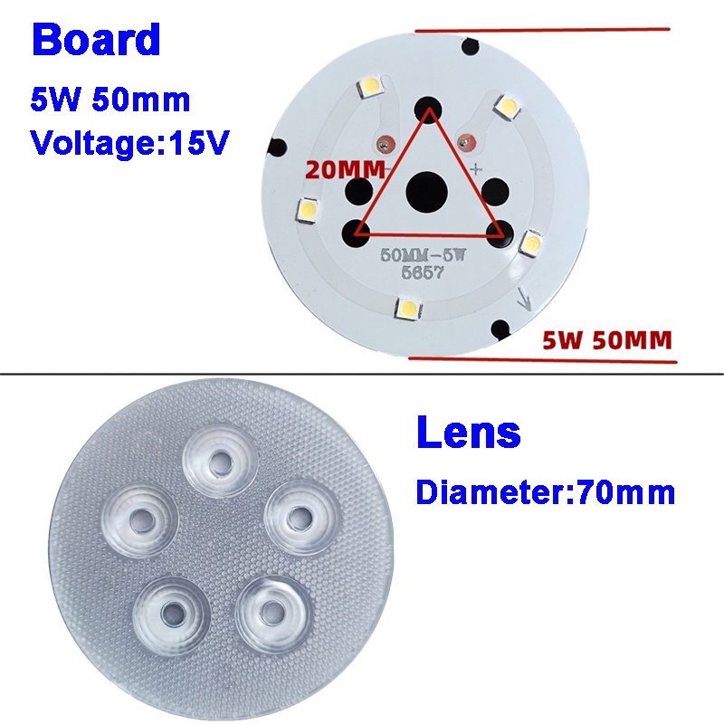 Chip Đèn Led SMD 3W - 18W 50mm-110mm Chất Lượng Cao