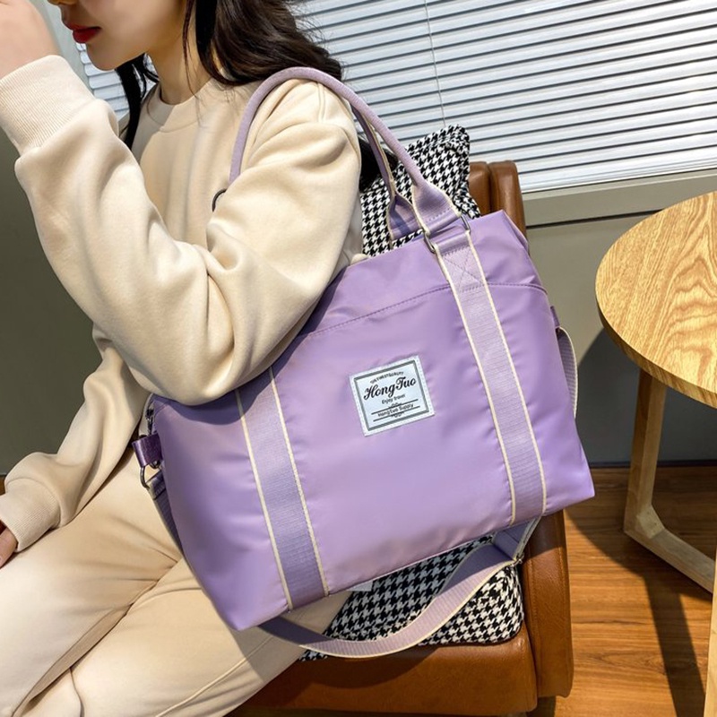 Túi Du Lịch Sức Chứa Lớn Có Dây Kéo Chống Mài Mòn Thời Trang