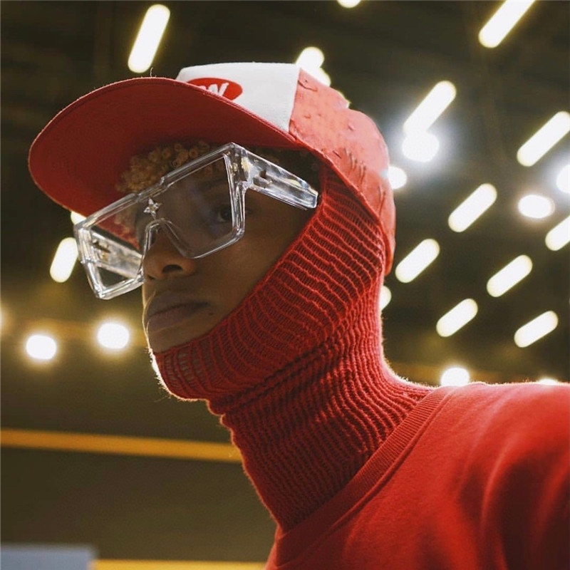 Kính Mát Gọng Vuông Oversize Thời Trang Hàn Quốc Cho Nam Nữ