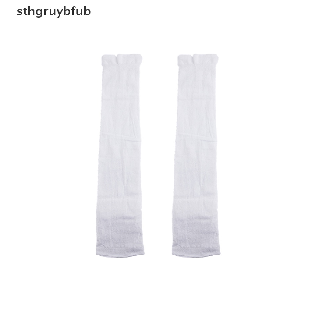 Vớ Nhung Dài Qua Gối Màu Trắng Đen Phong Cách Lolita Đáng Yêu Dùng Hóa Trang