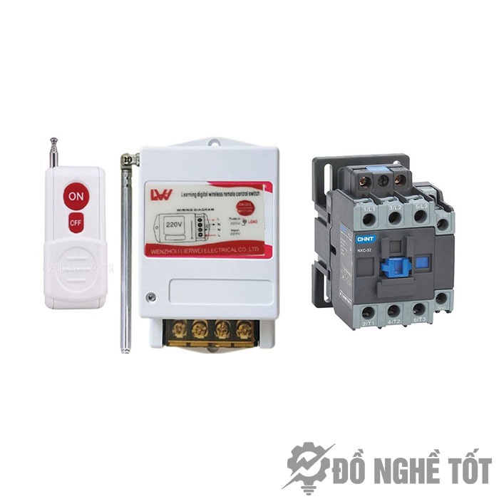 Điều khiển từ xa 1000 mét KL-3801 10A 380VAC