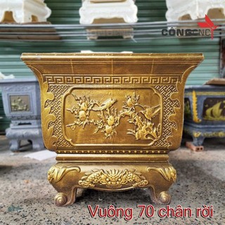 [Khuôn chậu hot nhất năm] Khuôn đúc chậu vuông 70