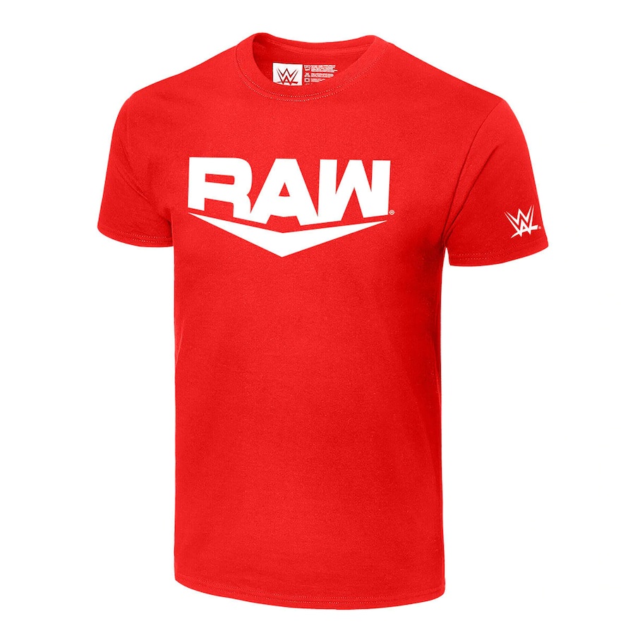 Áo Thun Red WWE RAW Draft Thời Trang Mới 2023 Cho Nam
