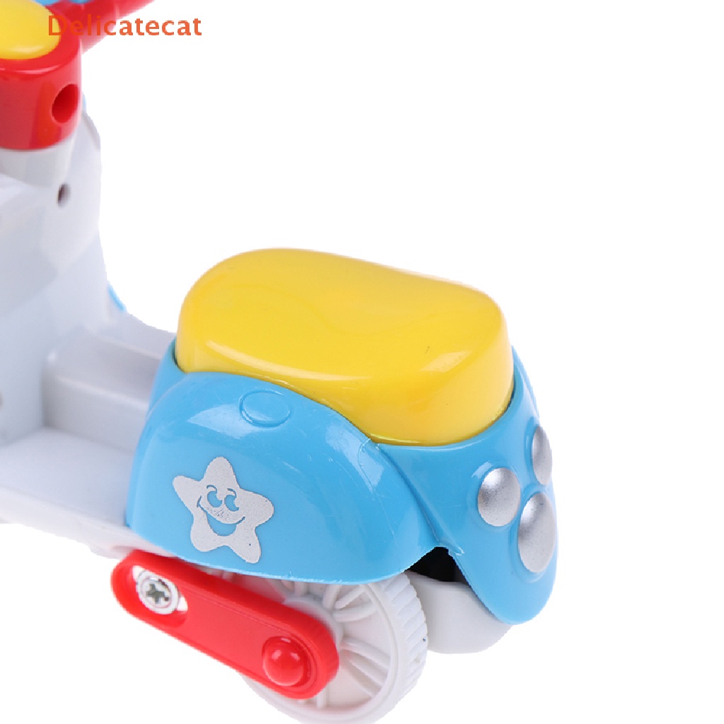 Mô Hình Xe Mô Tô Mini Bằng Nhựa Dễ Thương Cho Bé