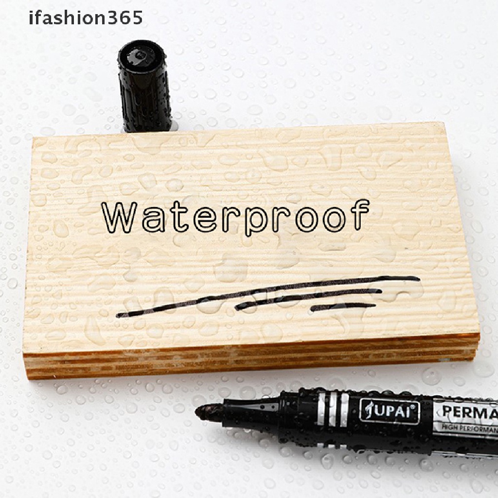 Bút Đánh Dấu Hai Đầu Ngòi 2.8Mm 2.8Mm Chống Nước Màu Đen / Xanh Dương / Đỏ Dùng Trong Trường Học / Văn Phòng