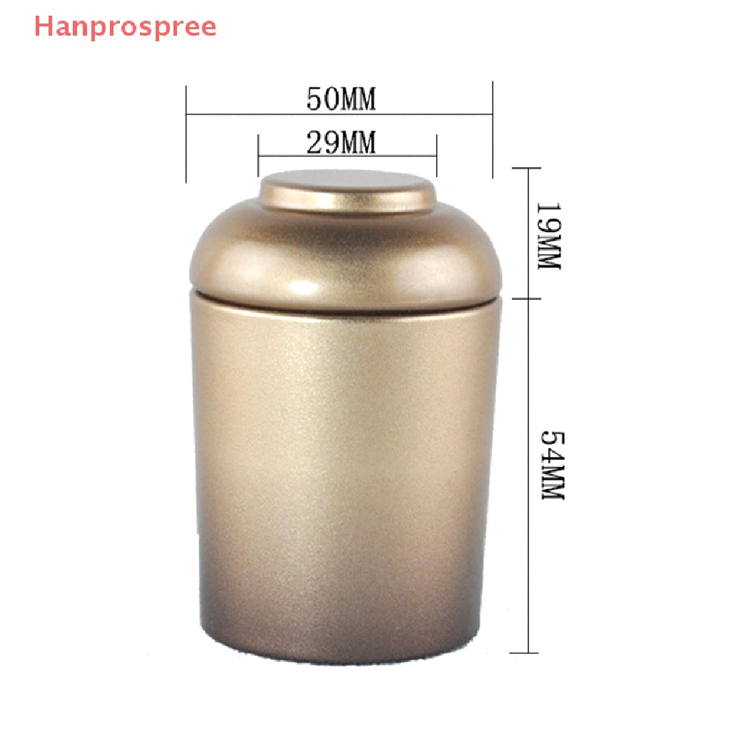 Hộp Đựng Trà Mini Bằng Sắt Dày Dặn Có Nắp Đậy Tiện Dụng