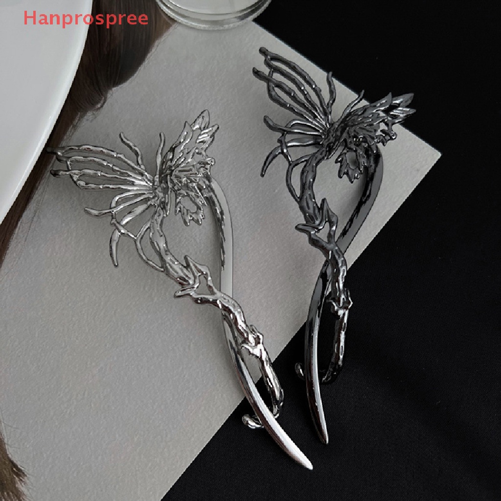 Kẹp Tóc Hình Bướm Bằng Hợp Kim Thanh Lịch Cho Nữ