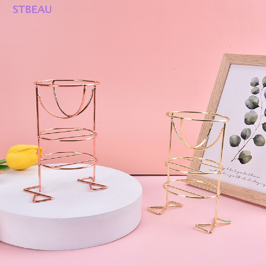 1 Giá Đỡ Mút Trang Điểm Hình Trứng Tiện Dụng