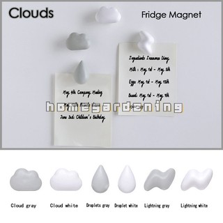 1 / 5 Nam Châm Dán Tủ Lạnh Hình Đám Mây 3D