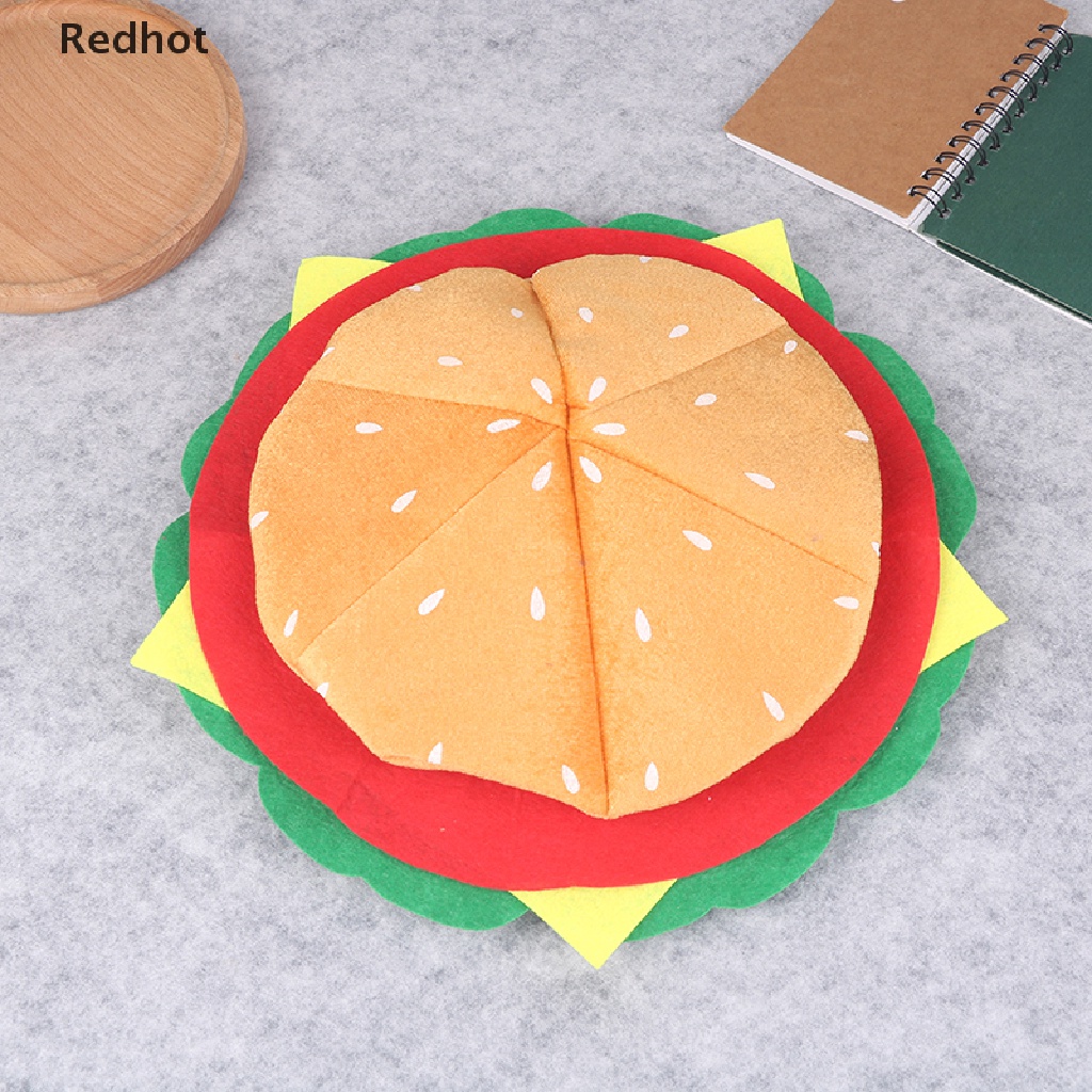 &lt; Redhot &gt; Nón Hình Hamburger Vui Nhộn Cho Bữa Tiệc