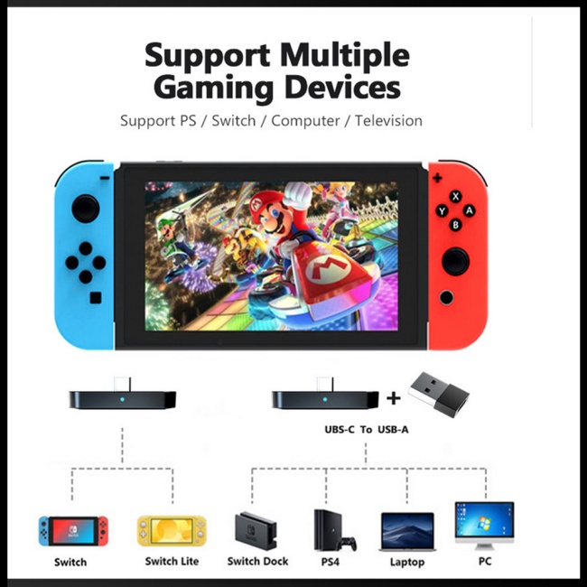 Thiết Bị Truyền Nhận Tín Hiệu Bluetooth Với Đầu USB-A Cho Switch / PS4