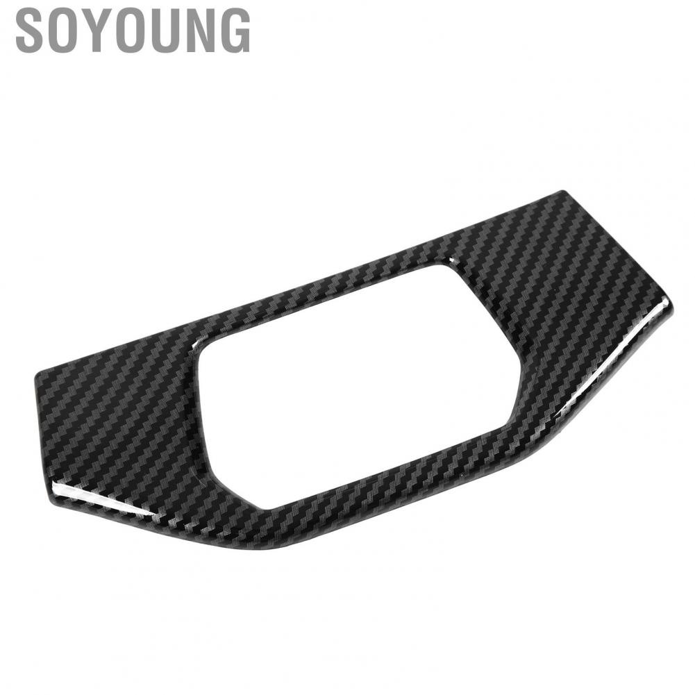 Soyoung Headlight Adjustment Switch Trim  Headlamp Panel Frame Scratch Resistant Perfect Match Decorative for Id.4 Id4x 2021-2022