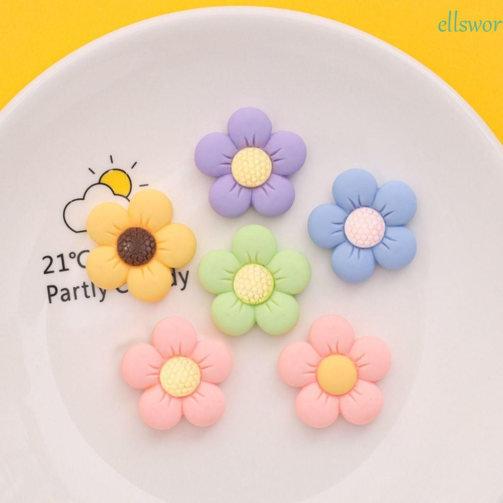 Set 10 Kẹp Tóc Phẳng DIY Dễ Thương Trang Trí Sổ Lưu Niệm