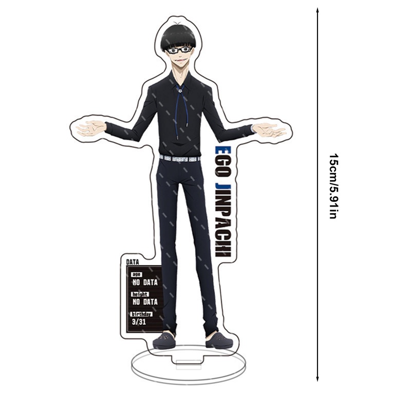 Mô Hình Nhân Vật Anime 15CM Hai Mặt Bằng Acrylic Sáng Tạo Dùng Trang Trí Bàn Làm Việc
