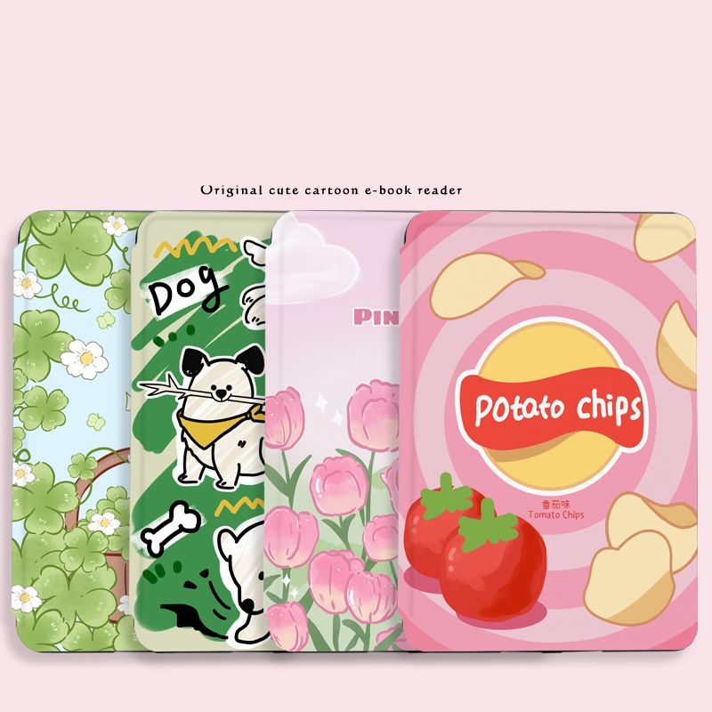 Bao Đựng Máy Tính Bảng Bằng Silicon Mềm Họa Tiết Tổ Ong Tản Nhiệt Cho Amazon Kindle Paperwhite5 / 4 / 3