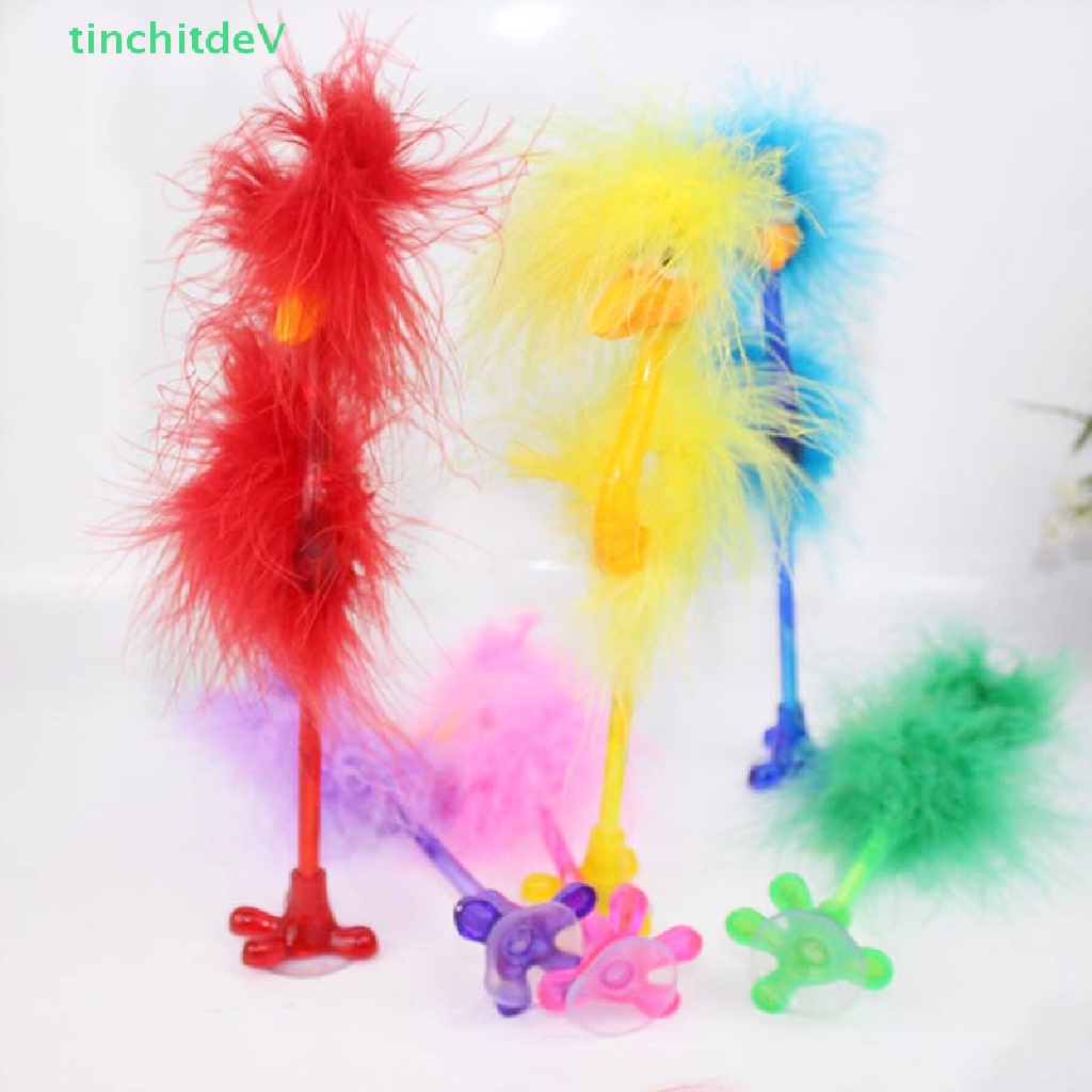 Bút Bi Ngòi 0.7mm Hình Đà Điểu Hoạt Hình Màu Xanh Dương Sáng Tạo Cho Học Sinh / Văn Phòng