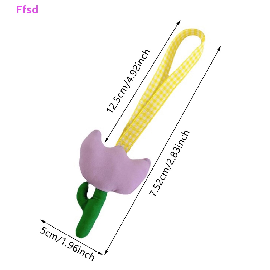 {Ffsd} Móc Khóa Búp Bê Hoa Tulip Đồ Chơi Cho Túi Xách Điện Thoại Kawali * Bán Chạy