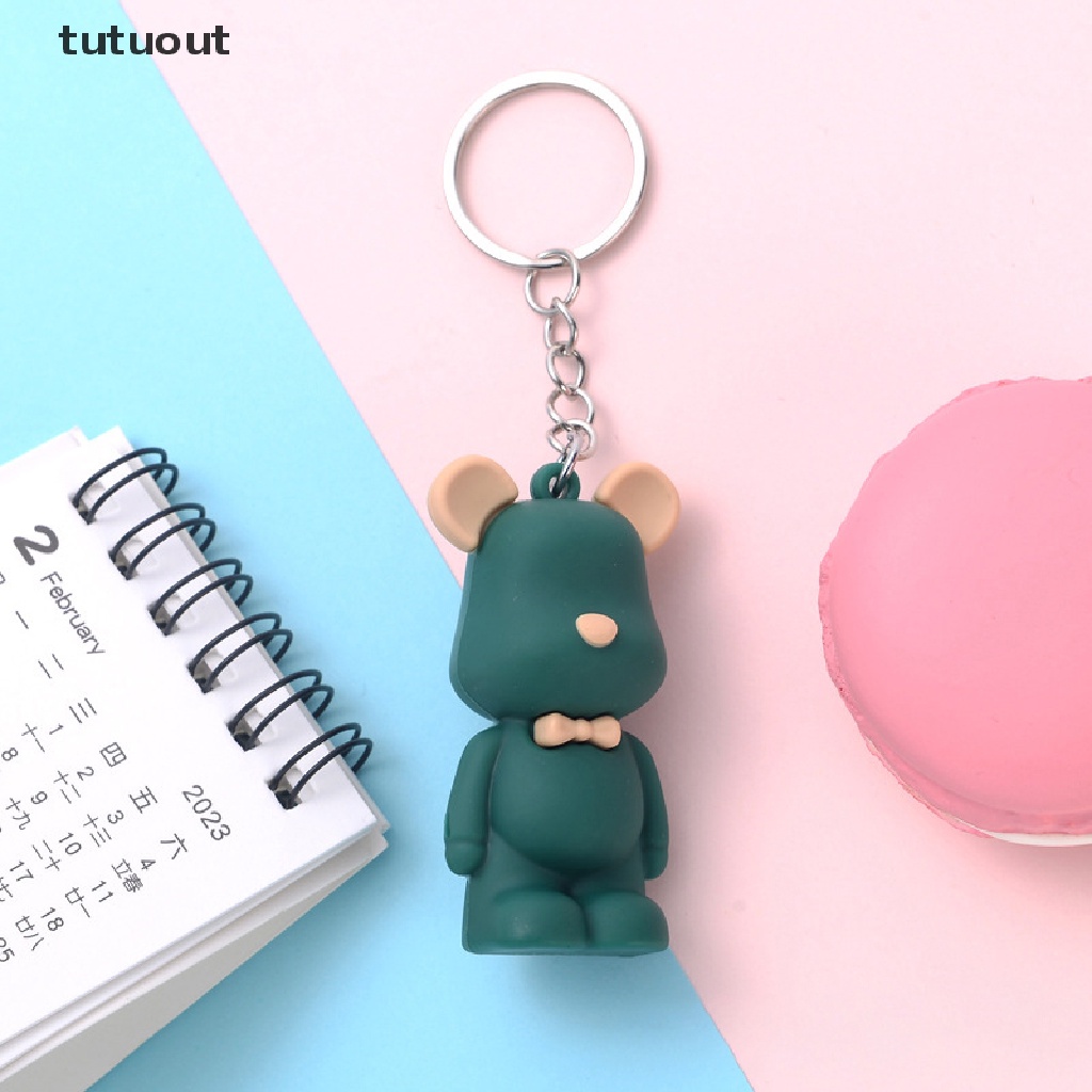Móc Chìa Khóa Hình Gấu Bằng Acrylic Dễ Thương