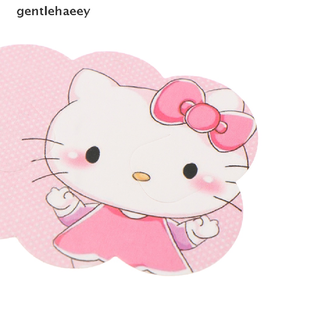 Set 50 Thẻ Kẹp Tóc Hình Đám Mây Bằng Giấy Kraft Trưng Bày