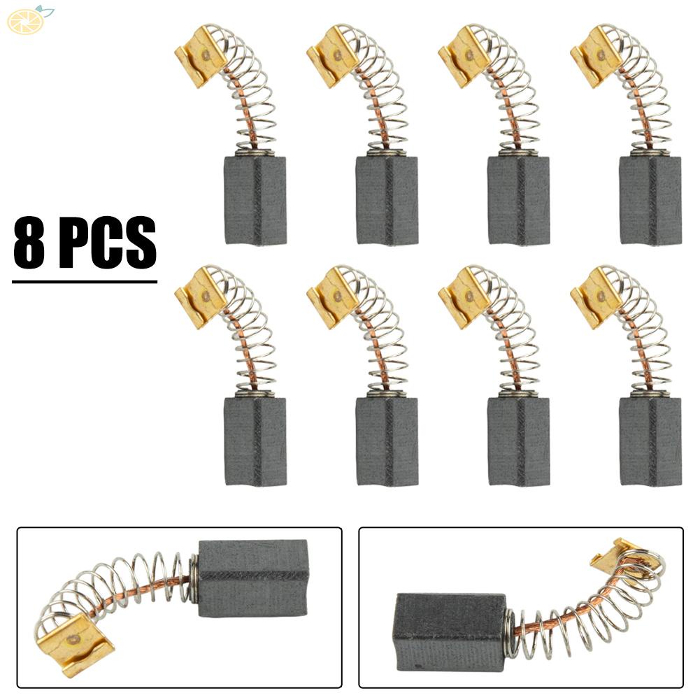 【VARSTR】Carbon Brushes Workshop Equipment 5mm 8Pcs Carbon For DH24PX Hammer Drill