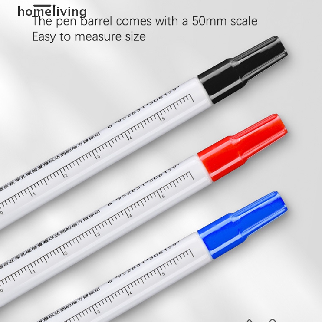 Bút Đánh Dấu Hai Đầu Lỗ Sâu Bằng Kim Loại 20mm Dành Cho Làm Gỗ / Phòng Tắm