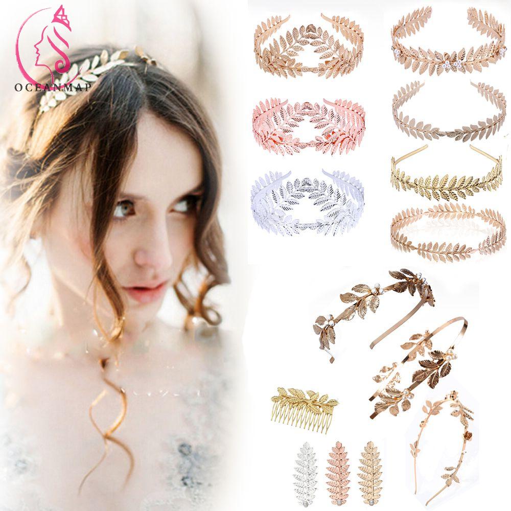 Cài tóc hình vương miện đính đá phong cách sang trọng cho cô dâu