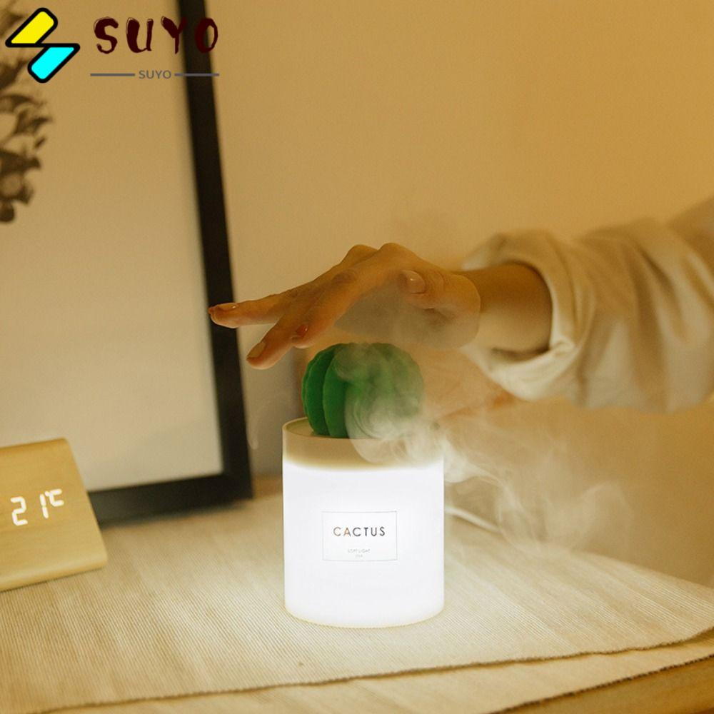 Suyo Máy Phun Sương Tạo Độ Ẩm Thông Minh Hình Cây Xương Rồng Dung Tích
