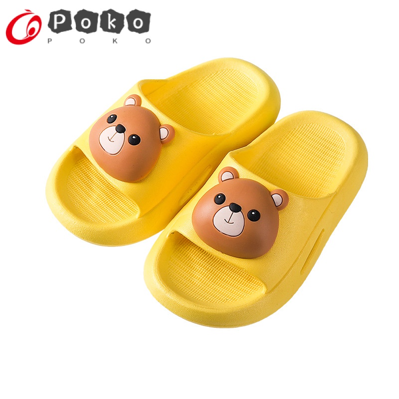 Dép Đi Trong Nhà Tắm Đế Mềm Hình Thỏ Hoạt Họa Thời Trang Xuân Hè Cho Bé Trai Gái