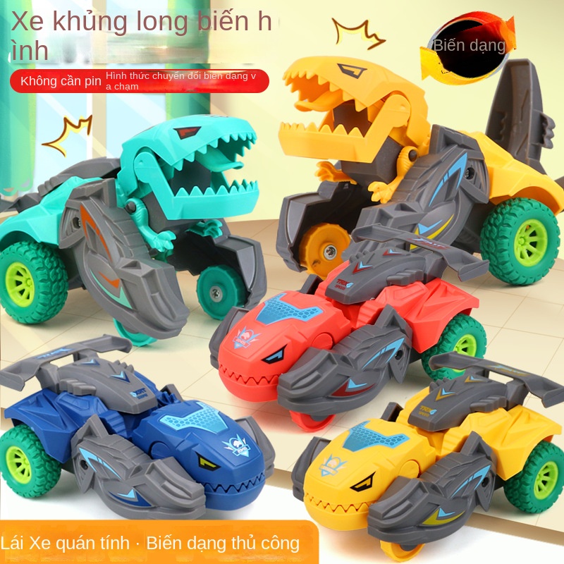 Mô Hình Đồ Chơi Xe Hơi Biến Hình Khủng Long Độc Đáo Cho Bé