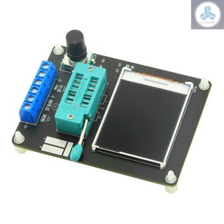 GM328A Transistor Diode SMT Component Tester 1.77inch TFT Display Capacitance ESR Voltage Frequency Meter PWM Squarewave Signal Generator Electronic Kit