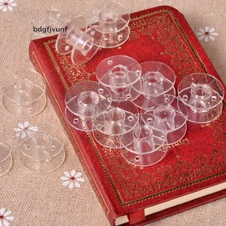 Set 20 suốt chỉ bằng nhựa trong suốt cho máy may brother singer elna